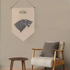 Stark crest banner Map Game of Thrones image-2