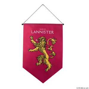 Bannière blason lannister Map Game of Thrones