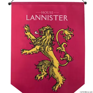 Bannière blason lannister Map Game of Thrones image-1
