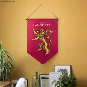 Bannière blason lannister Map Game of Thrones image-2
