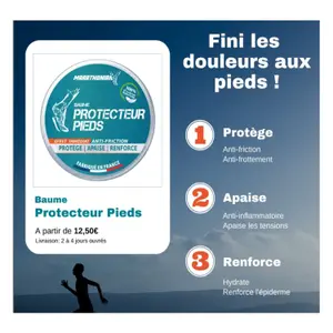 Bálsamo protector para los pies Marathonian image-3