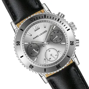 Uhr mit Lederarmband Marc Lauder Prague image-4
