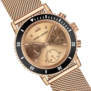 Reloj con pulsera de malla Marc Lauder Granada image-4