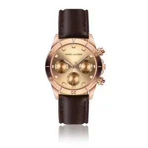 Zegarek ze skórzanym paskiem Marc Lauder Valencia