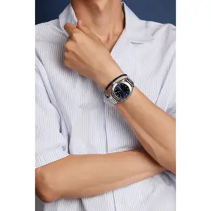 Stainless steel bracelet Marc Lauder Bergamo image-1