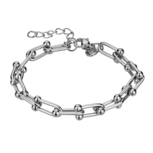 Pulsera de acero inoxidable para mujer Marc Lauder Vasto image-0