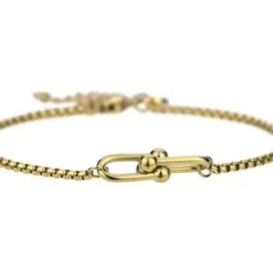 Pulsera de acero inoxidable para mujer Marc Lauder Pineto image-2