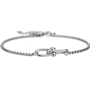 Pulsera de acero inoxidable para mujer Marc Lauder Pineto image-2