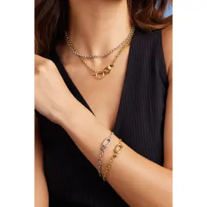 Pulsera de acero inoxidable para mujer Marc Lauder Campli image-2