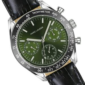 Crocodile leather watch for women Marc Lauder Lisbon image-1