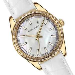 Women's calf leather watch Marc Lauder Tirana MOP image-1