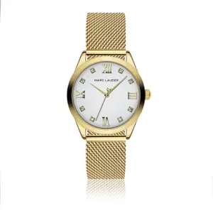 Stainless steel mesh watch for women Marc Lauder Porto