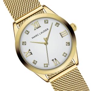 Stainless steel mesh watch for women Marc Lauder Porto image-2