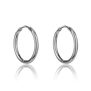 Collier et boucles d'oreilles acier inoxydable femme Marc Lauder Vetrailia image-1