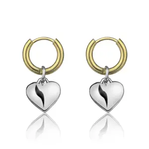 Orecchini in acciaio inox donna Marc Lauder Viterbo image-1