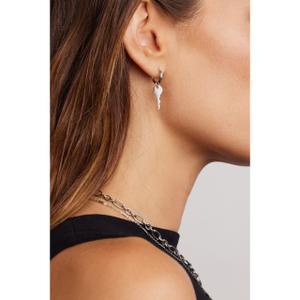 Orecchini in acciaio inox donna Marc Lauder Nettuno image-2