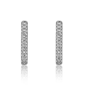 Boucles d'oreilles acier inoxydable femme Marc Lauder Soriano image-1