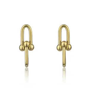 Orecchini in acciaio inox donna Marc Lauder Tuscania image-1