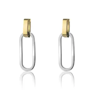 Roestvrijstalen oorbellen voor dames Marc Lauder Formia image-1