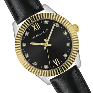 Vrouwen leren horloge Marc Lauder Edinburgh image-1