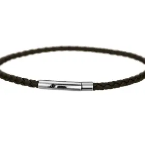 Bracelete de couro verdadeiro Marc Lauder Breno image-2