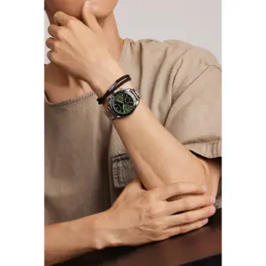 Genuine leather bracelet Marc Lauder Sondrio image-1