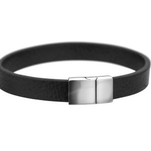 Bracelete de couro verdadeiro Marc Lauder Bellagio image-2