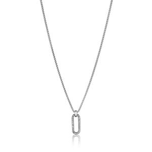 Stainless steel necklace and earrings for women Marc Lauder Ciampino image-1