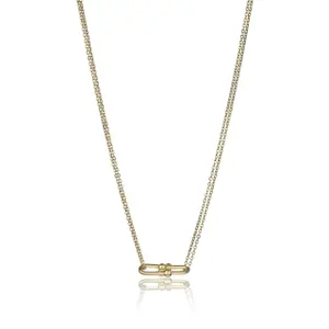 Colar de aço inoxidável feminino Marc Lauder Terni image-0