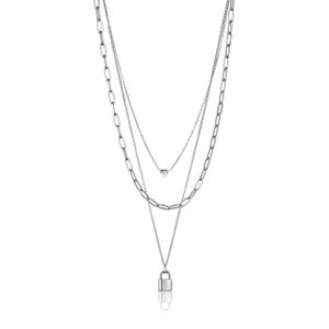 Stainless steel necklace for women Marc Lauder Casoli image-2