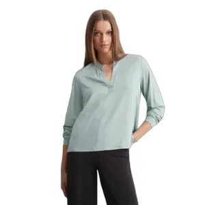 Blusa de manga longa com decote em V para mulher Marc O'Polo image-1