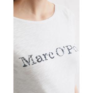 T-shirt con logo stampato all'interno sul petto donna Marc O'Polo image-5