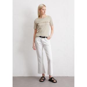 T-shirt con logo stampato all'interno sul petto donna Marc O'Polo image-1