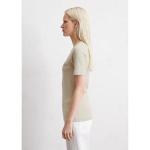 T-shirt con logo stampato all'interno sul petto donna Marc O'Polo image-3