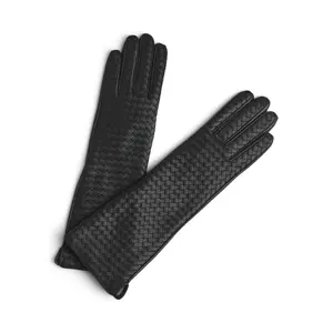 Gants longs tressé femme Markberg Yade