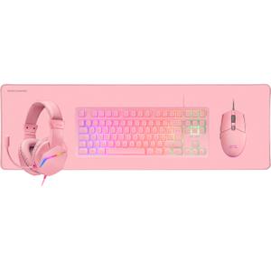 Ensemble clavier, souris, casque et tapis Mars Gaming