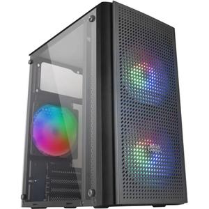 Boîtier PC Mini Tour Micro ATX avec panneau vitré Mars Gaming MC300 RGB image-0