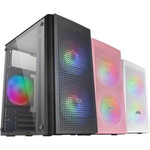 Boîtier PC Mini Tour Micro ATX avec panneau vitré Mars Gaming MC300 RGB image-4