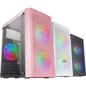 Boîtier PC Mini Tour Micro ATX avec panneau vitré Mars Gaming MC300 RGB image-3