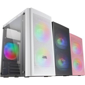 Boîtier PC Mini Tour Micro ATX avec panneau vitré Mars Gaming MC300 RGB image-4