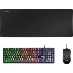 3 in 1 keyboard and mouse gamer pack Mars Gaming MCPX RGB