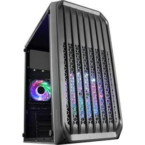Boîtier PC Mini Tour Micro ATX avec panneau vitré Mars Gaming MC-S2 RGB image-1