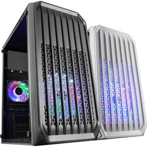 Boîtier PC Mini Tour Micro ATX avec panneau vitré Mars Gaming MC-S2 RGB image-0
