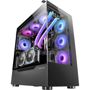 Boîtier PC grand tour avec panneaux vitrés Mars Gaming E-ATX MC-Ult