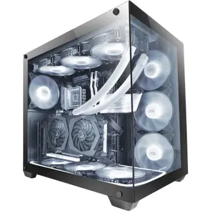 Boîtier PC grand tour avec panneaux vitrés Mars Gaming E-ATX MCV4 image-0