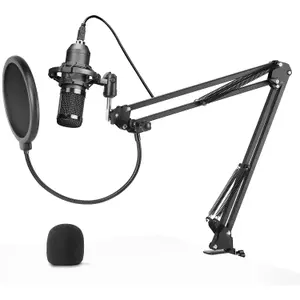USB microphone with mounting arm Mars Gaming MMicPro image-0