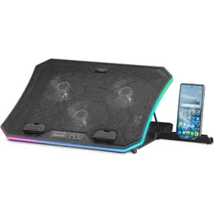 Support ventilé 19" max Mars Gaming MNBC6 RGB image-2