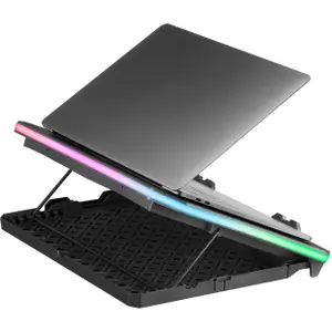 Support ventilé 19" max Mars Gaming MNBC6 RGB image-3