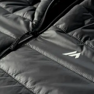 Hooded zip jacket Martes Essentials Maron image-3