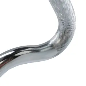 Drążek do ciężarów Martes Essentials Super Curl Bar II image-2